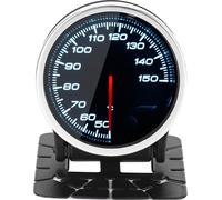 Thermomètre universel 2 pouces pour voiture avec bouton coloré, 50–150 °C