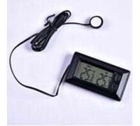Thermomètre voiture intérieur/extérieur - PZCC - Affichage numérique LCD - Câble 1,5 m