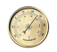 Thermomètres à cadran analogique rond de 70 mm pour placement | Affichage précis de la température, parfait pour la cuisine et le salon, design minimaliste moderne pour mur ou