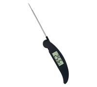 Thermomètres à viande numériques Thermomètres de sécurité alimentaire avec conception de sonde pliable Rangement facile pour une utilisation en cuisine à domicile Viande Numérique Lecture instantanée