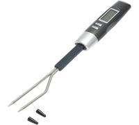 Thermomètres de cuisson numériques Ibenzoa® avec sonde en acier inoxydable extra longue – mesure précise de la température pour la viande, les liquides et les barbecues, lecture rapide