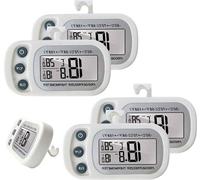 Thermomètres numériques d'intérieur et d'extérieur avec écran LCD.
