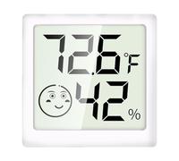 thermomètres numériques hygromètre | Jauge de température et d'humidité intérieure avec écran LCD | Compteurs électroniques numériques pour congélateur, chambre de bébé, réfrigérateur, reptile |