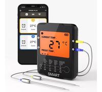 Thermomètres numériques pour viande avec application mobile - Thermomètres de cuisine et de barbecue d'une portée de 100 m
