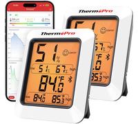 ThermoPro Thermo-hygromètre radiopiloté blanc TP350-2