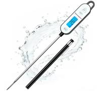 ThermoPro Thermomètre à viande numérique avec sonde pliable - Thermomètre de cuisson pour fumoir, barbecue, cuisine