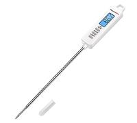 ThermoPro TP01SW Thermometre Cuisine à Lecture Instantané avec Longue Sonde de Cuisson Thermometre Patisserie Numérique pour Boissons Chaudes Termometre Cuison avec Écran LCD avec Rétroéclairage