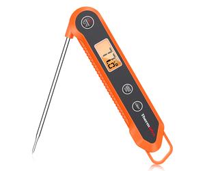 ThermoPro TP03H thermomètre à viande numérique à lecture instantanée pour griller, thermomètre LCD étanche pour aliments de cuisine avec calibrage