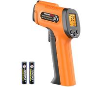 ThermoPro TP30 Thermomètre Infrarouge Sans Contact Professionnel, Pistolet Laser pour Cuisson/Four à Pizza/HVAC/Moteur, Émissivité Réglable (-50°C à 550°C), Précision Industrielle (Non Médical)