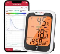 ThermoPro TP358 Thermo-hygromètre radiopiloté blanc TP358