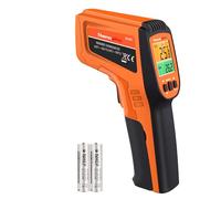 ThermoPro TP450 Pistolet de Température Double Laser pour la Cuisson, Thermomètre Infrarouge Numérique pour Four à Pizza, Pistolet Thermomètre Laser -50 ℃ à 500 ℃ (pas pour les humains)