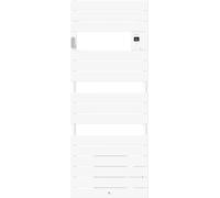 THERMOR Radiateur sèche-serviettes Riviera 2 avec soufflerie 1500W blanc brillant