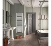 THERMOR Sèche-serviettes avec soufflerie RIVA 4 mixte blanc - 1500W