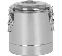 Thermos 10L en acier inoxydable – Récipient isotherme robuste pour la restauration, l'hôtellerie et la livraison – Thermos à construction robuste en acier inoxydable