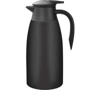 Thermos 2 litres en acier inoxydable Verseuse isolante Cafetière noire