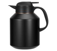 Thermos 2L, en acier inoxydable, carafe à double paroi pour café et thé, noir