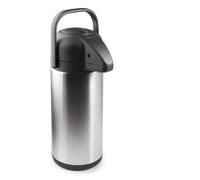 Thermos à café Air Pot, 3 litres, double paroi, en acier inoxydable