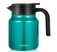 Thermos à café de 1 litre, en acier inoxydable, avec isolation thermique, marque Agave