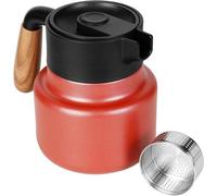 Thermos à double paroi 800 ml, isolation sous vide, poignée en plastique