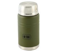 Thermos à repas avec cuillère pliante 750 ml M-Tac - Olive