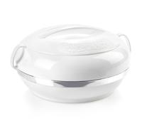 Thermos alimentaire - ORION - 3,5L - 15x30 cm - Blanc - Acier inoxydable - Maintient la chaleur 2h