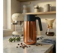 Thermos Any Morning en acier inoxydable, carafe thermique sous vide SI232250, carafe à café isotherme étanche, distributeur de boissons chaudes et froides à double paroi, 12 heures de rétention de la 