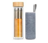 Klarstein Bouteille de thé avec bouchon et infuseur 500 ml