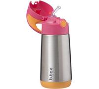 Thermos Bouteille isolante en paille de silicone 350 ml Strawberry Shake BBox