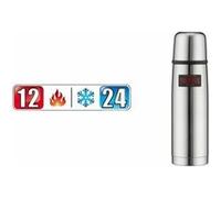 THERMOS Bouteille isotherme Light & Compact, argent, 0,5L Argent G