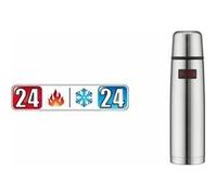 Thermos Bouteille isotherme Light & Compact – 1 L – inox 18/8