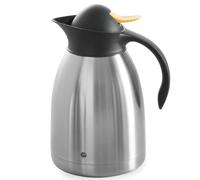 Thermos, carafe isotherme pour thé, double paroi, acier, 1,5 L - Hendi 446621