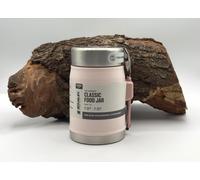 Thermos classique Stanley, modèle "Legendary", avec fourchette-cuillère intégrée, capacité de 0,4L (14 oz), couleur rose quartz
