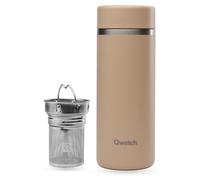Thermos de 400 ml avec infuseur à thé, 2 filtres, en lin