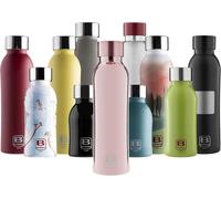 Thermos de 500 ml, rose, à double paroi, isotherme, pour boissons