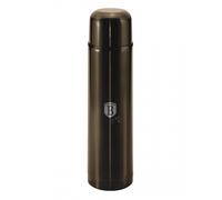Thermos en acier inoxydable - BERLINGER HAUS - BH-6819 - 1 L - Noir brillant - Maintien 6 h