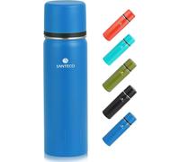 Thermos en acier inoxydable Bouteille isolante Gobelet 1l 500ml BPA-free Bleu 500 ml