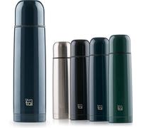Thermos en acier inoxydable sans BPA et sans fuite, 700 ml, avec gobelet et verseuse, bleu foncé