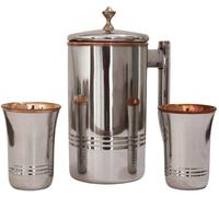 Thermos en gobelets en cuivre