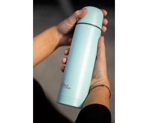 Thermos Famanu, 1000 ml - Bleu bébé, isolation double paroi