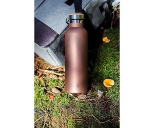 Thermos Famanu, 1000 ml, couleur rose or, à double paroi, avec 3 bouchons