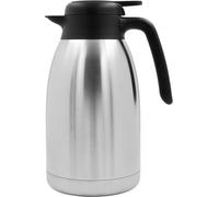 Thermos Ibzenoa® 2 L – Isolation à double paroi sous vide, en acier inoxydable, sans BPA, maintient les aliments chauds jusqu'à 8 heures, bec verseur anti-goutte, ouverture de 4,5 cm