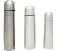 Thermos Ibzoa® 1 L – Isolée sous vide, en acier inoxydable 18-0, avec bec verseur et bouchon rotatif, compatible lave-vaisselle, résistante aux rayures, idéale pour une utilisation quotidienne et en e