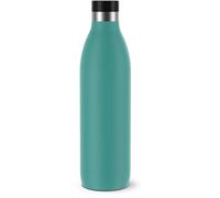 Thermos Ibzoa® de 1 litre – Bouteille isotherme en acier inoxydable, conserve les boissons chaudes pendant 20 heures et les boissons froides pendant 40 heures, 100% étanche, bouchon à pression rapide