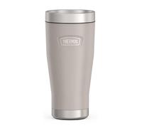 Thermos Mug Isotherme Icon 0,47 l – Acier inox, Beige grès – Étanche, sans BPA, 7h/22h