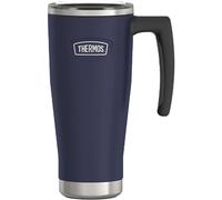 THERMOS ICON Series Tasse en acier inoxydable avec verrou coulissant, 532 ml, bleu marine mystique