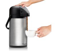 Thermos isotherme de 1,9 L – Thermos en acier inoxydable avec pompe