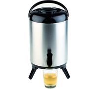 Thermos isotherme de 9,5 litres, distributeur de boissons en acier inoxydable, dimensions 24x42 cm