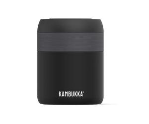 Thermos pour alimentsKambukka Bora 600 ml noir mat