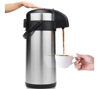 Thermos pour café de 5 litres en acier inoxydable – Carafe à café idéale pour les fêtes