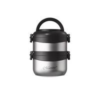 Thermos pour le déjeuner - MAESTRO - MR-1635-150 - Acier inoxydable - 1,5 l - Antifuite - Noir